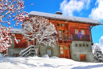new 3 bedroom Verbier apartment with garden